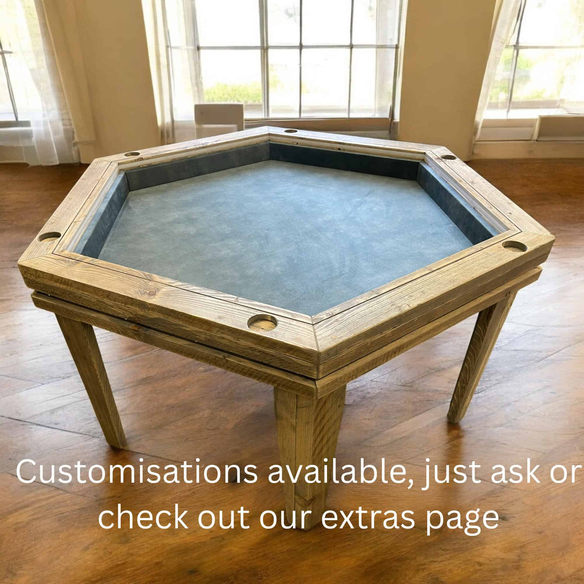 Hexagonal Gaming Table | THE BASALT