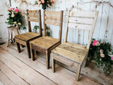 Reclaimed Dining Chair Set | THE ELM