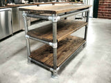 Industrial Kitchen Island | THE REDLAND