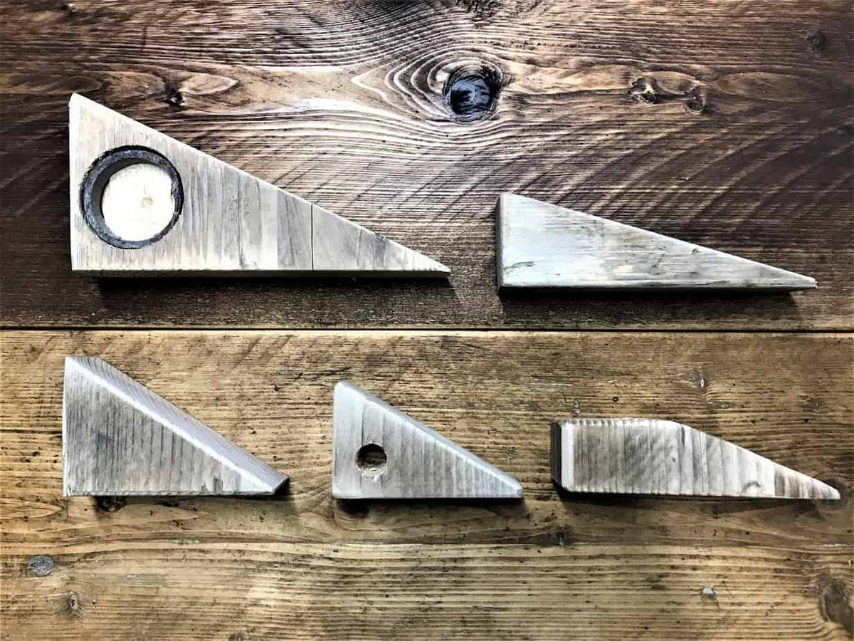 Reclaimed Wooden Doorstop | THE BATH