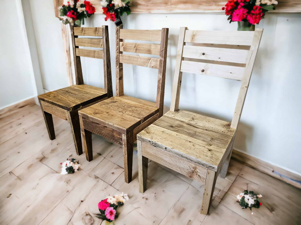 Reclaimed Dining Chair Set | THE ELM