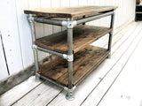 Industrial Kitchen Island | THE REDLAND