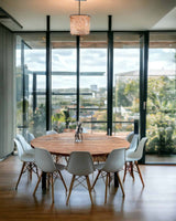 Reclaimed Wood Round Table | THE STOCKWOOD