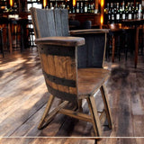 Half Barrel Chairs | Oak Barrel Chairs | Bespoke Barrel Chairs | THE HAZELWOOD