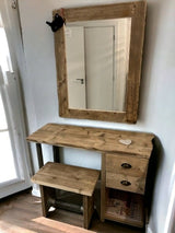 Bedroom Dresser Table & Mirror Set | THE DOWNEND