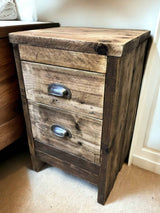 Bedside Table Reclaimed Wood | THE BEVENDEAN