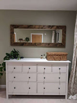Rustic Wooden Mirror | THE OSLO