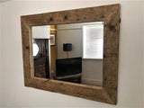 Rustic Wooden Mirror | THE OSLO
