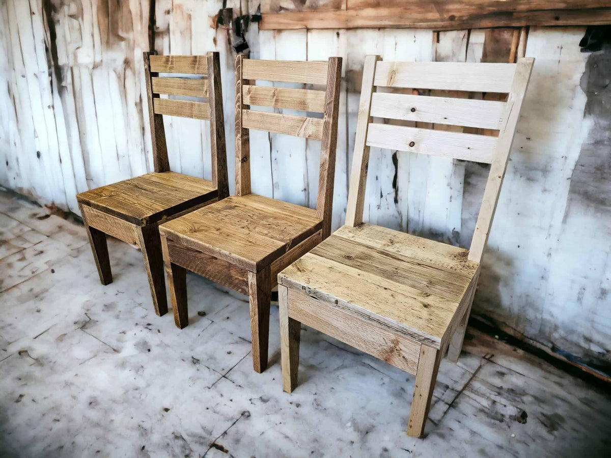 Reclaimed Dining Chair Set | THE ELM