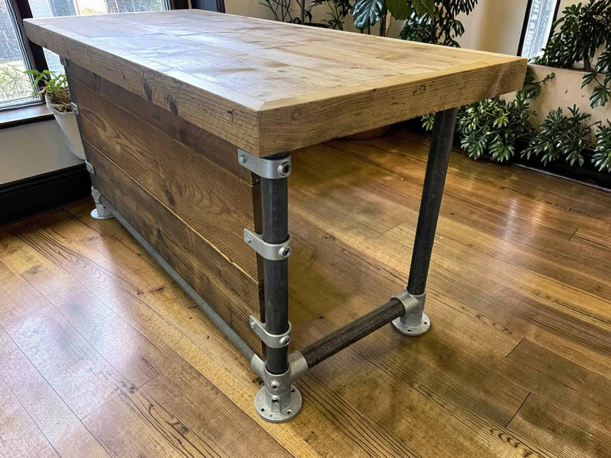 Industrial Reception Desk | THE KINGSWOOD