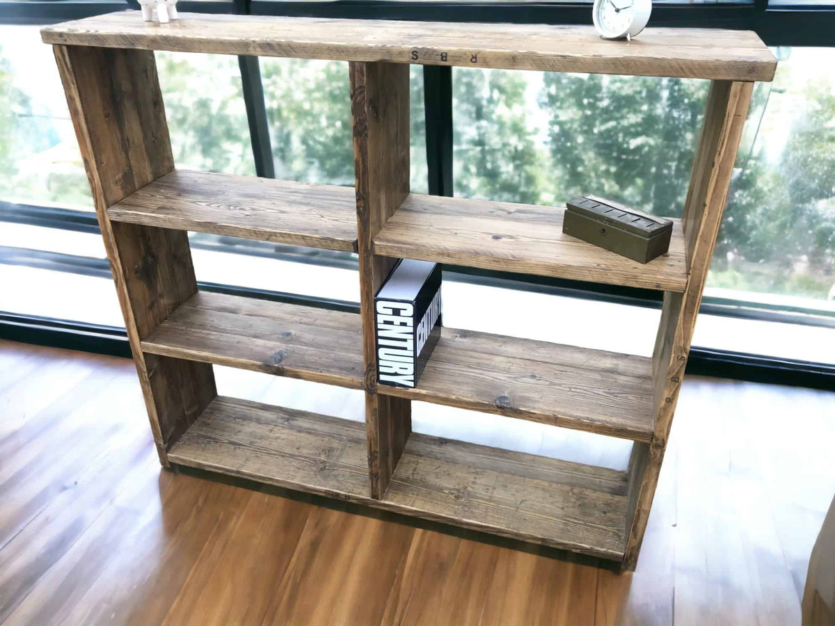 Reclaimed Wood Bookshelf Unit | THE CLIFTON