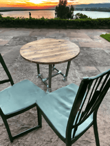 Reclaimed Wooden Round Table | THE GOUDA