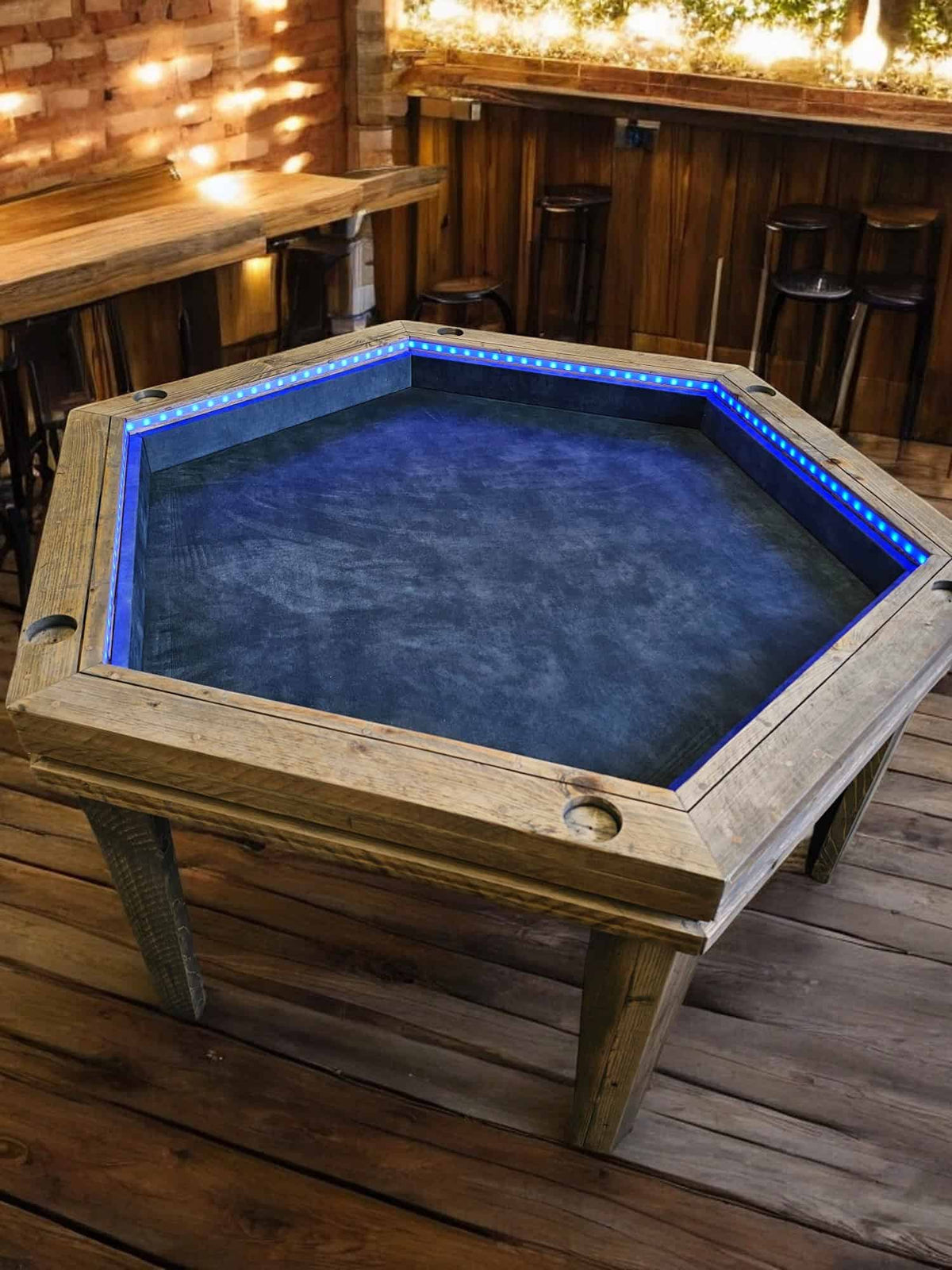 Hexagonal Gaming Table | THE BASALT