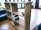 Reclaimed Wood Bookshelf Unit | THE CLIFTON