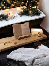 Wooden Bath Caddy | THE WOOLSTON