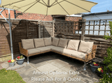 Corner Garden Bench | THE BRISTOL