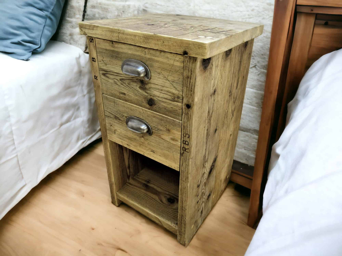 Wooden Bedside Table | Drawer Unit | THE CHILWORTH