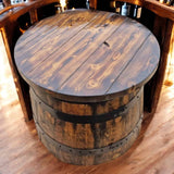 Oak Whiskey Barrel Coffee Table – THE PORTER