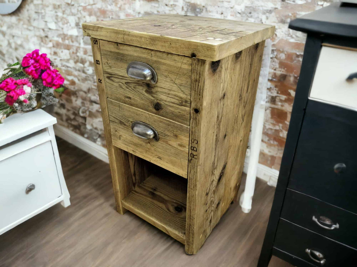 Wooden Bedside Table | Drawer Unit | THE CHILWORTH