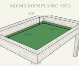 Custom Gaming Table Dining Table | Handcrafted in the UK | Epic Tabletop RPG Experience | THE LIMA