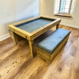 Custom Gaming Table Dining Table | Handcrafted in the UK | Epic Tabletop RPG Experience | THE LIMA