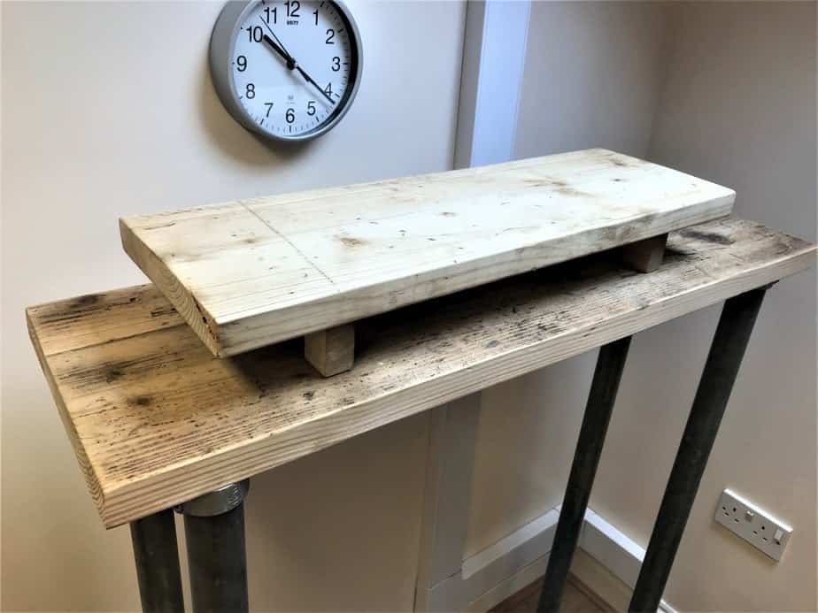 Reclaimed Wood Laptop Stand | THE MONTPELLIER