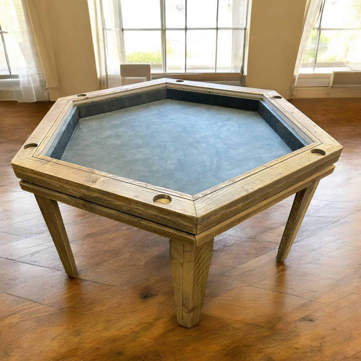 Hexagonal Gaming Table | THE BASALT