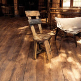 Barrel Leg Chair With Backrests | Whiskey Barrel Backrest | THE ROSIC
