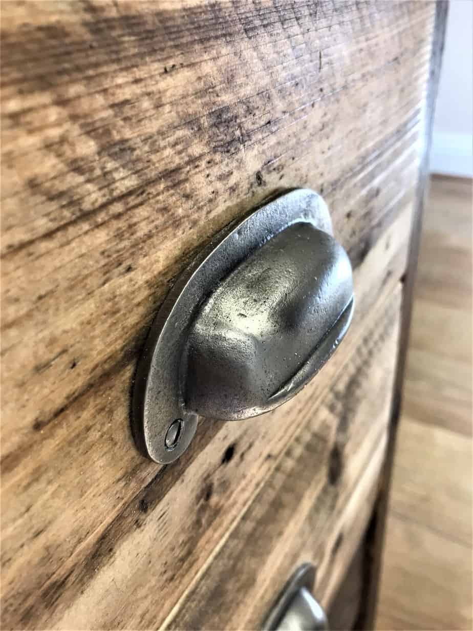 Bedside Table Reclaimed Wood | THE BEVENDEAN