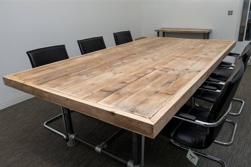 Industrial Boardroom Table | THE PORTSWOOD