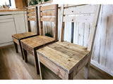 Reclaimed Dining Chair Set | THE ELM