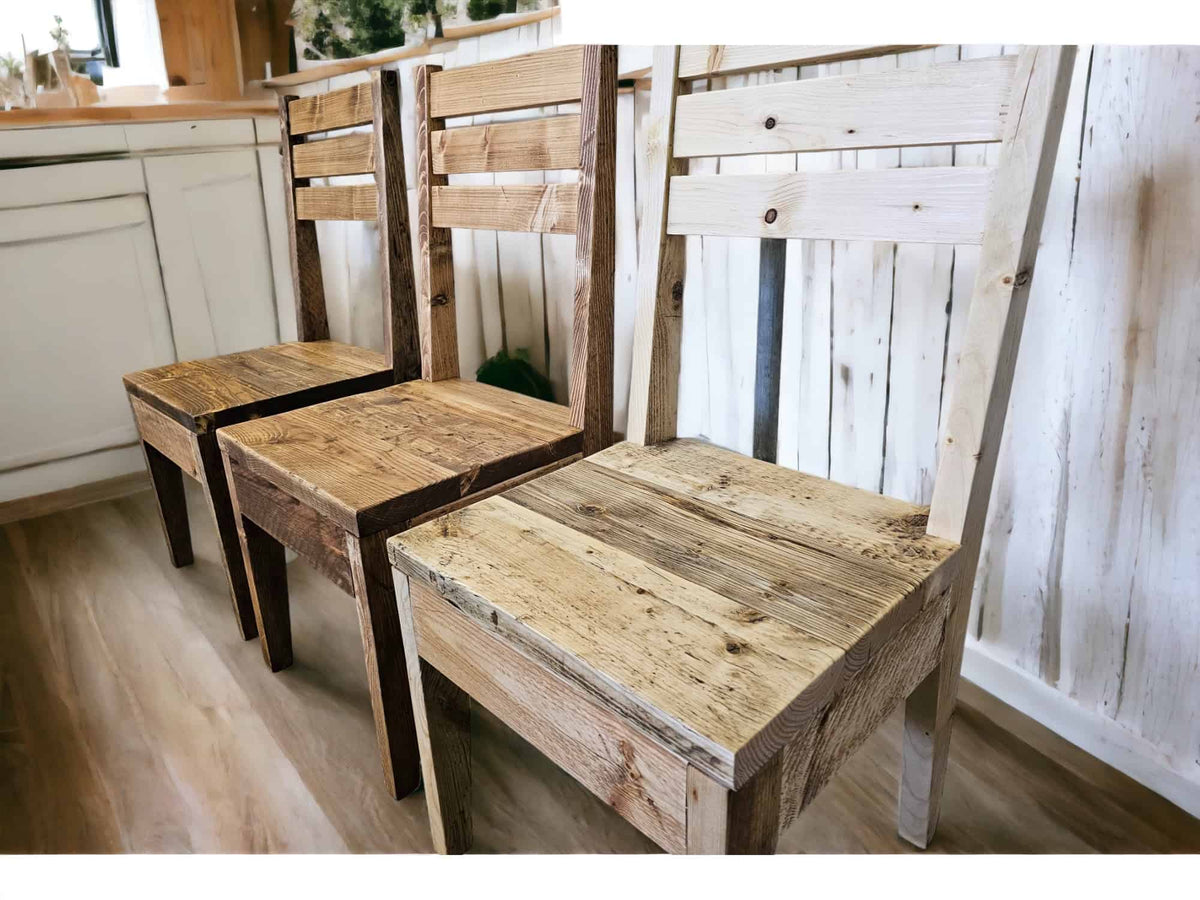 Reclaimed Dining Chair Set | THE ELM