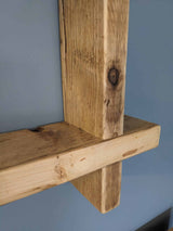 Rustic Square Shelf | THE HASHTAG