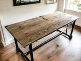 Industrial Dining Table | THE BITTERNE