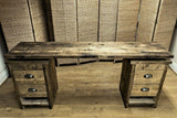 Double Pedestal Desk With Under Desk Cupboards | THE BRUNTSFIELD
