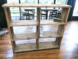 Reclaimed Wood Bookshelf Unit | THE CLIFTON