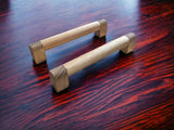 Rustic Cupboard Handles | Pine Cabinet Handles | 4 Pack Drawer Pulls | THE SMITH