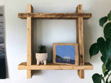 Rustic Square Shelf