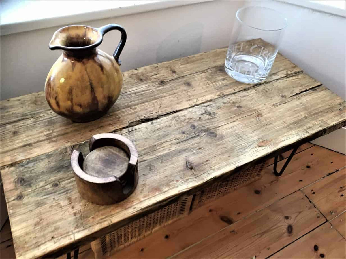Wooden Coffee Table Hairpin Legs | THE ROMSEY