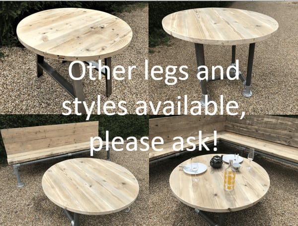 Round Wooden Coffee Table | THE LOMOND