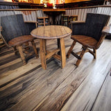 Coffee Table Made From Oak Whiskey Barrel Coffee Table | THE BELLOWS
