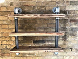 Wall Hanging Pipe Shelves | THE WINSCOMBE