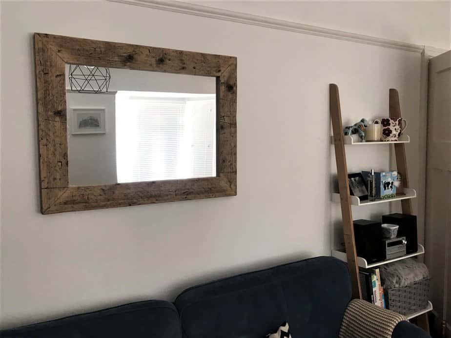 Rustic Wooden Mirror | THE OSLO
