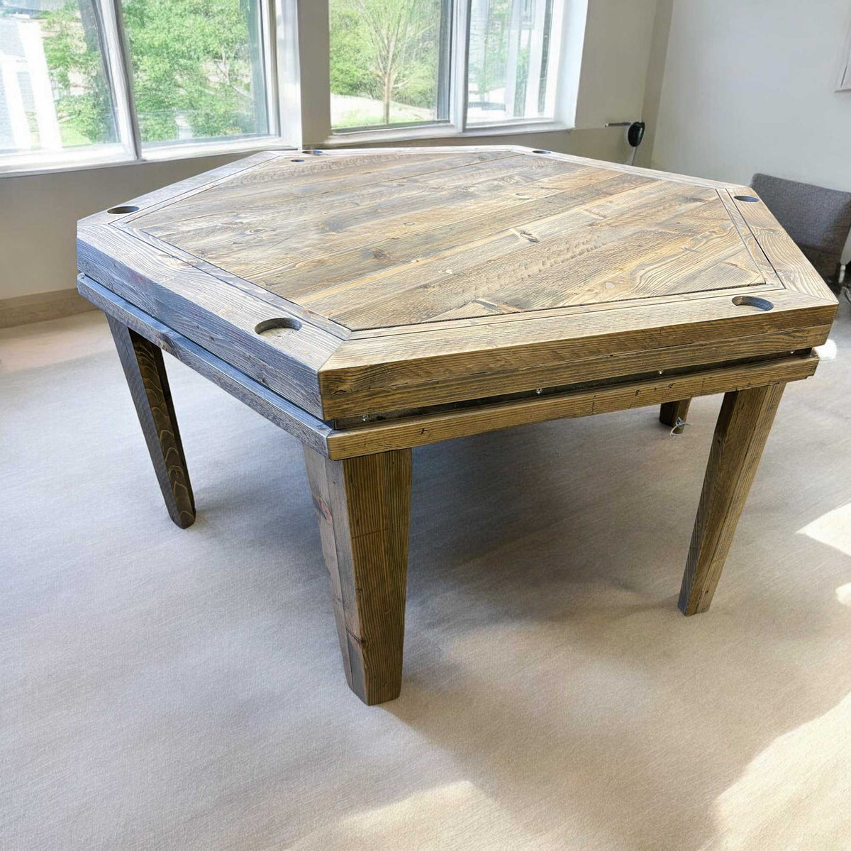 Hexagonal Gaming Table | THE BASALT