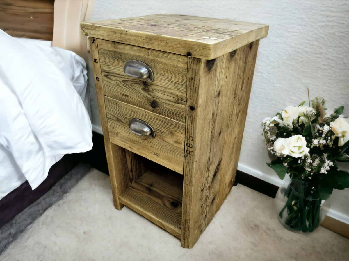 Wooden Bedside Table | Drawer Unit | THE CHILWORTH