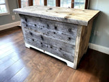 Reclaimed Wooden Blanket Box | THE BOURNEMOUTH