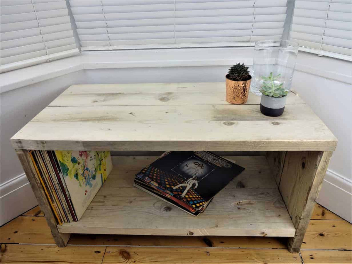 Reclaimed Wood Coffee Table | THE BRIGHTON