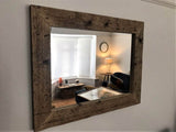 Rustic Wooden Mirror | THE OSLO