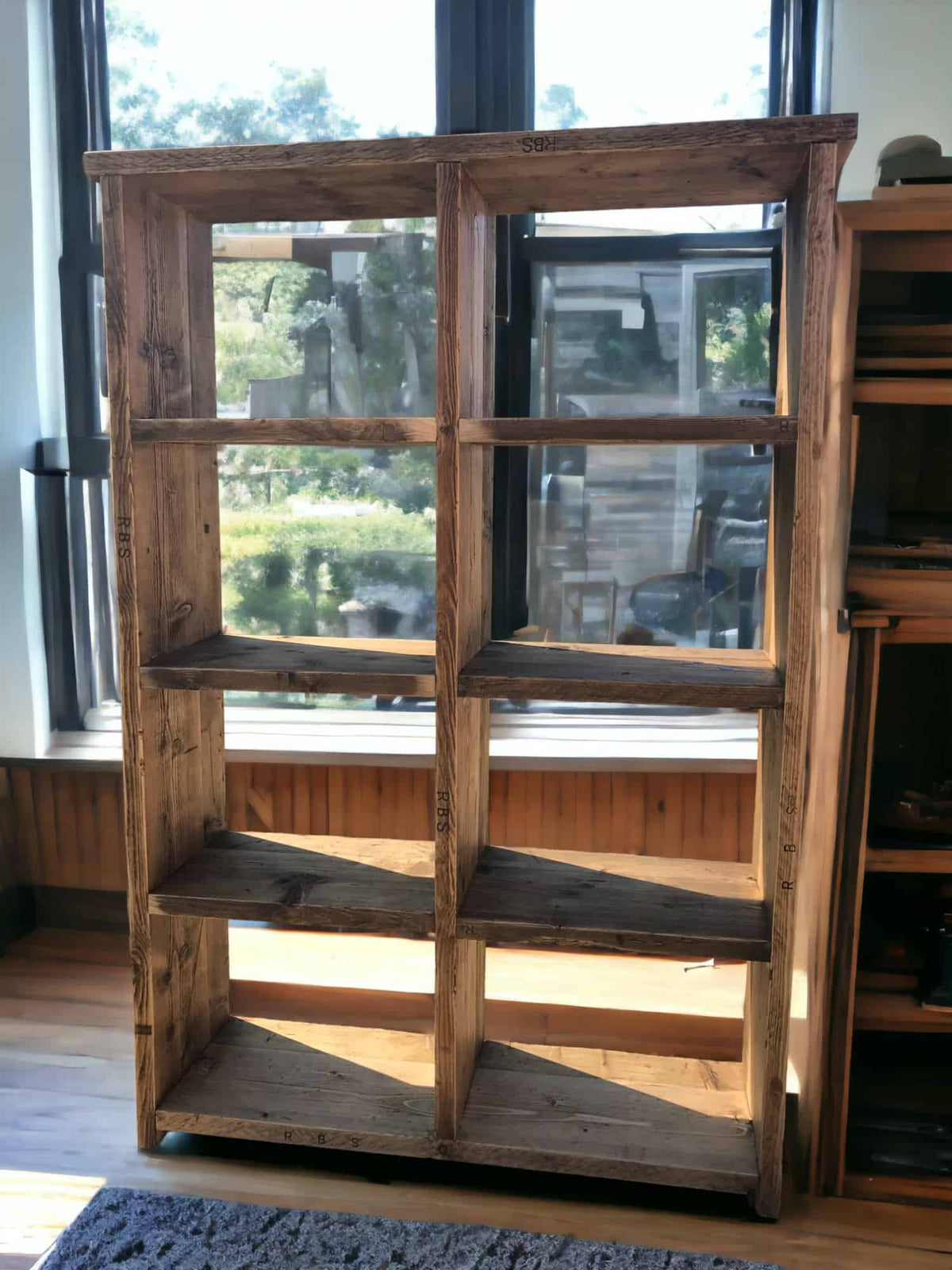 Reclaimed Wood Bookshelf