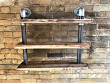 Wall Hanging Pipe Shelves | THE WINSCOMBE